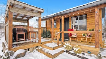 Overnatningsstedets facade