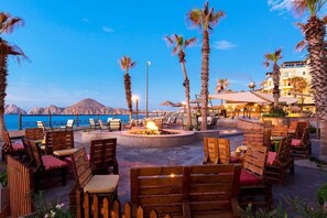 Vue sur la plage/l’océan