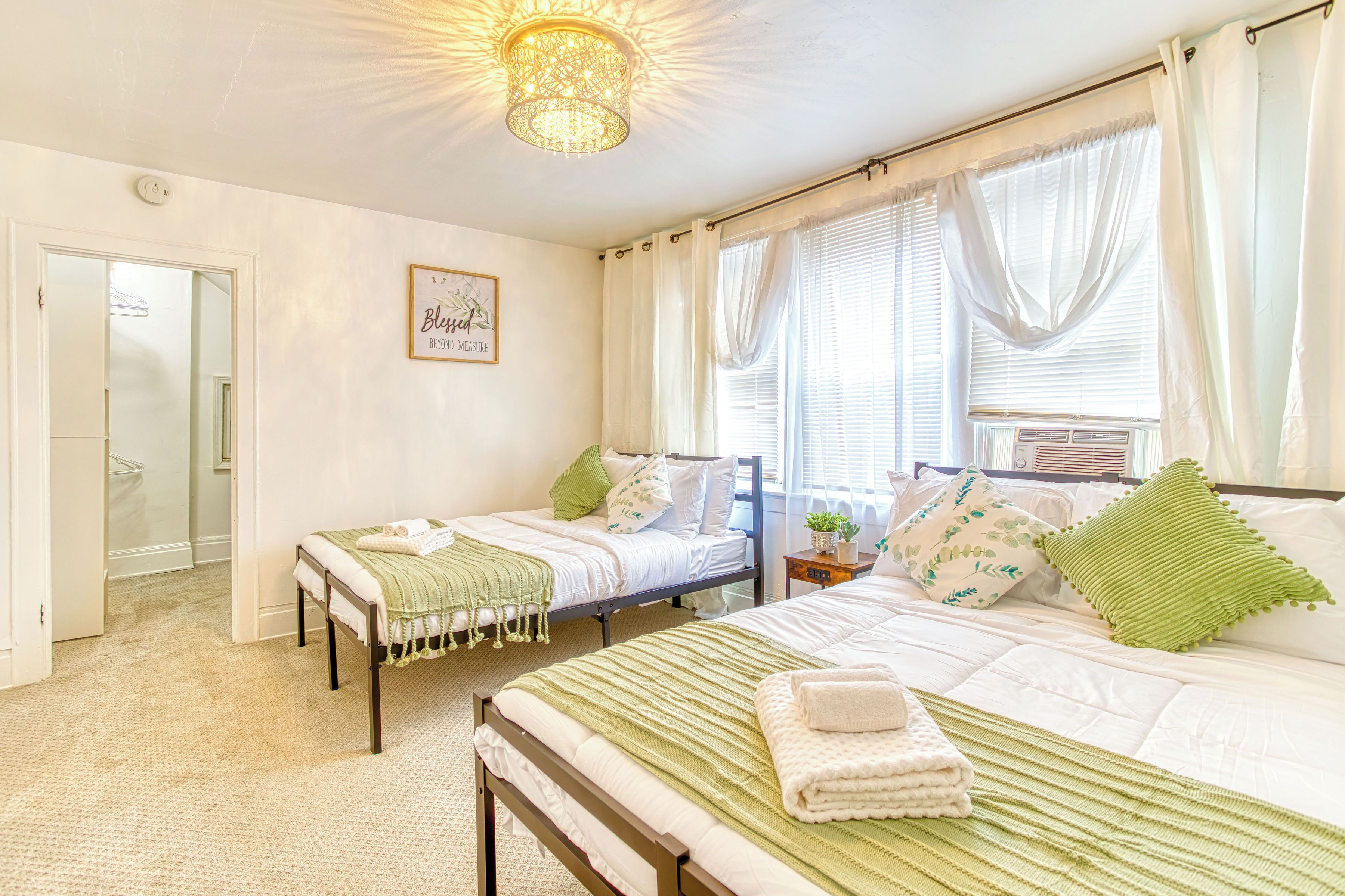 3 bedrooms, iron/ironing board, travel crib, WiFi