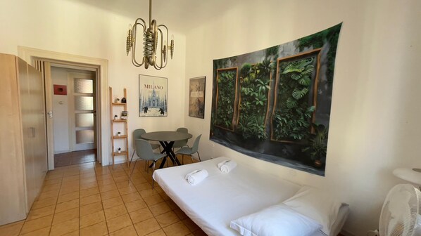 1 Schlafzimmer, Bügeleisen/Bügelbrett, kostenloses WLAN, Bettwäsche