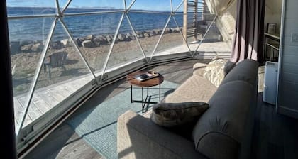 Dome 1 · Luxury Lakeside Dome Experience With Hot Tub