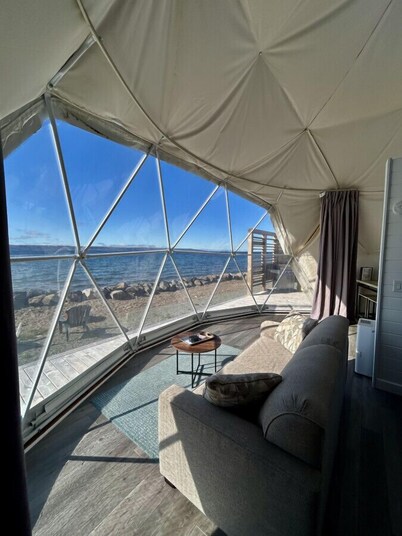 Dome 1 · Luxury Lakeside Dome Experience With Hot Tub