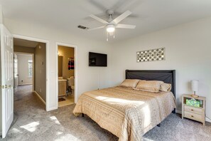 2 dormitorios, tabla de planchar con plancha, wifi y ropa de cama