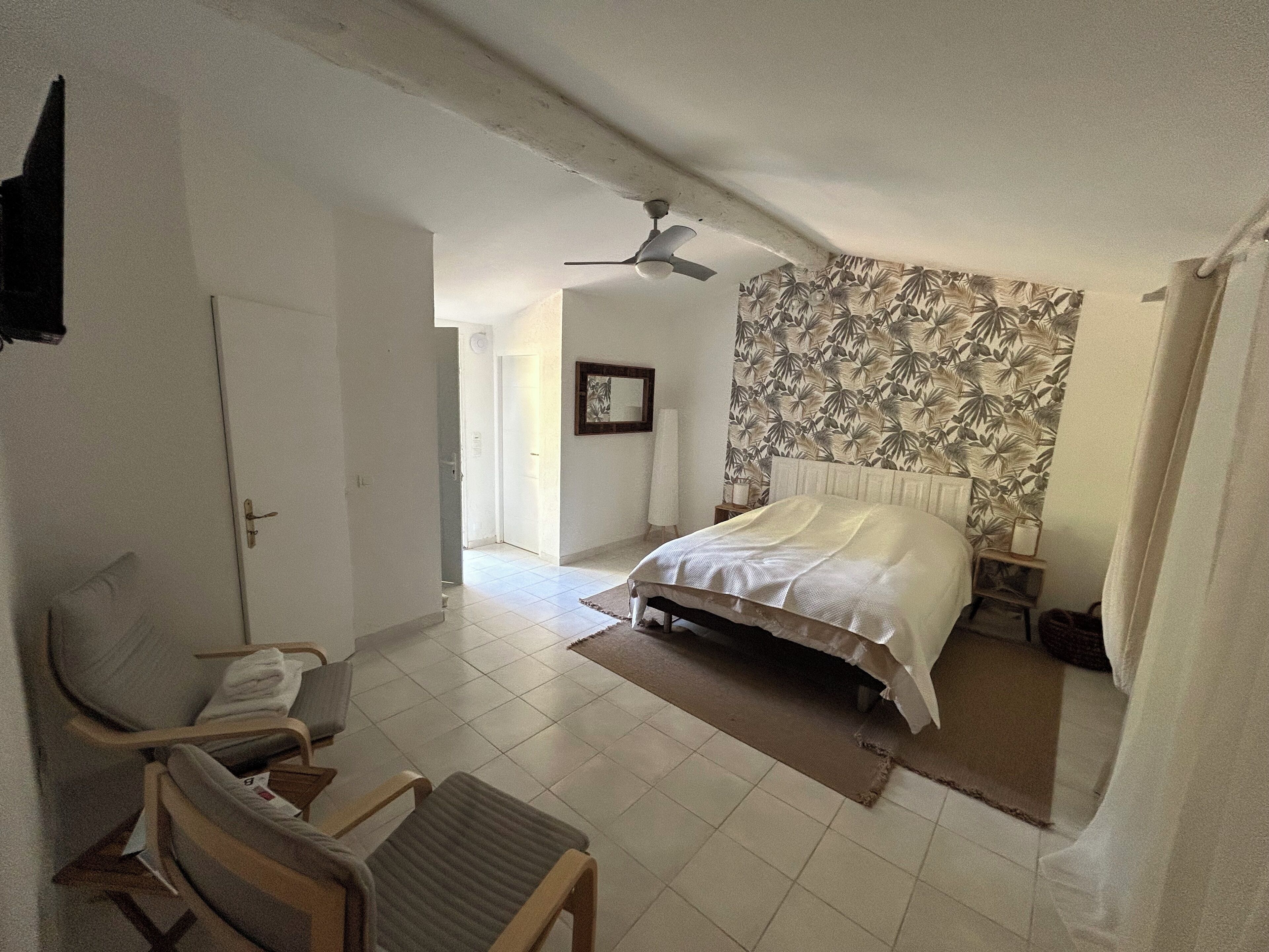 1 chambre, Wi-Fi, draps fournis