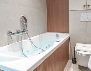 Hair dryer, towels