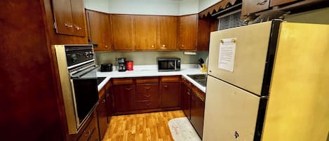 Microwave, oven, stovetop