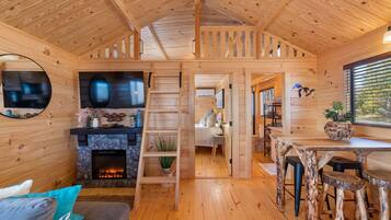 Älytelevisio, takka