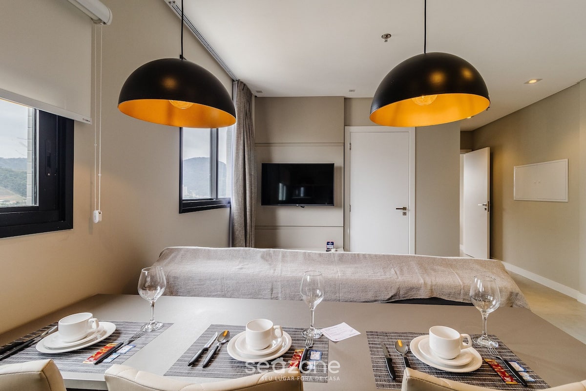 Apartamento básico | 2 quartos, Wi-Fi de cortesia, roupa de cama