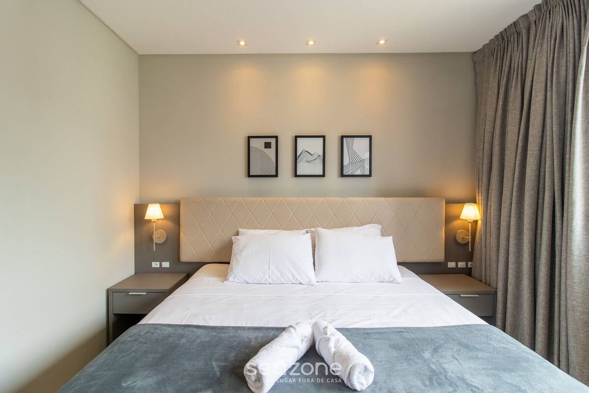 Apartamento | 2 quartos, Wi-Fi de cortesia, roupa de cama