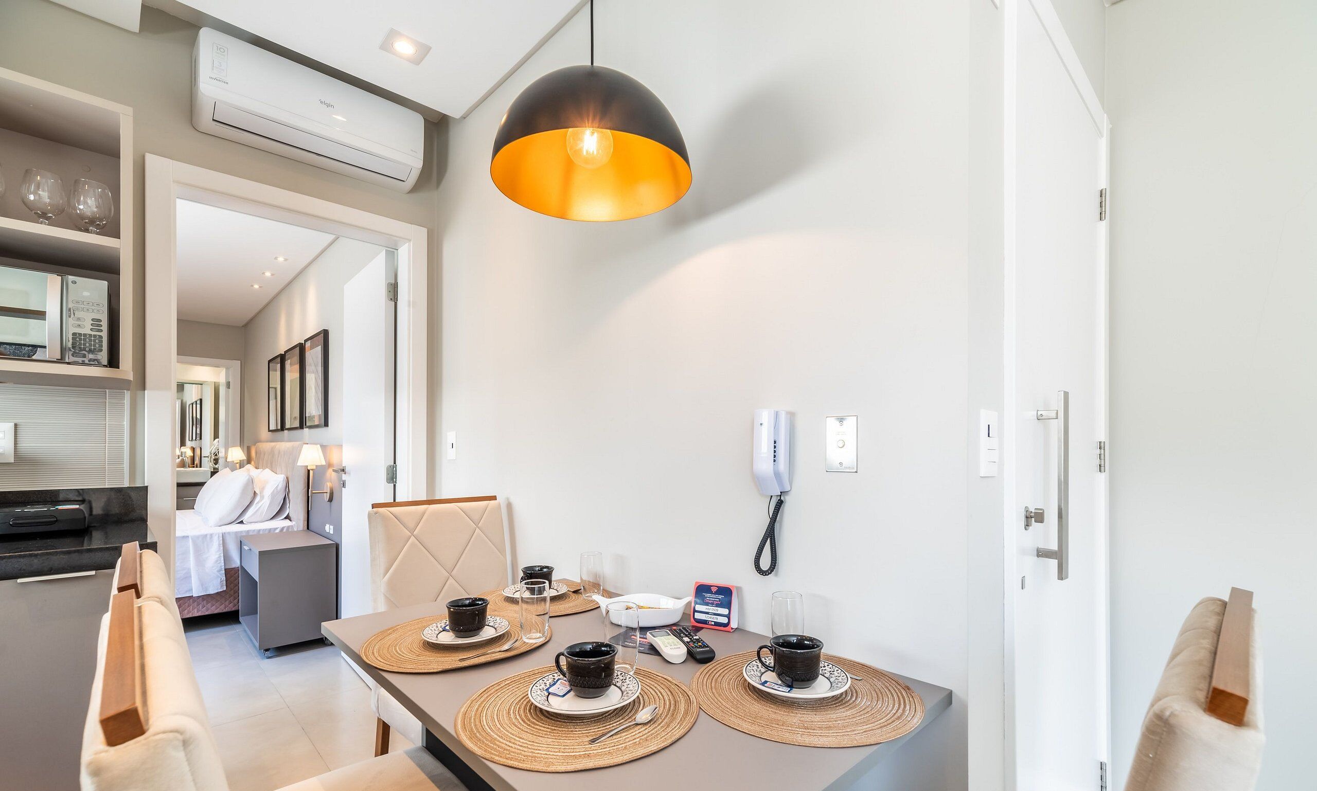 Apartamento básico | Opções para refeição