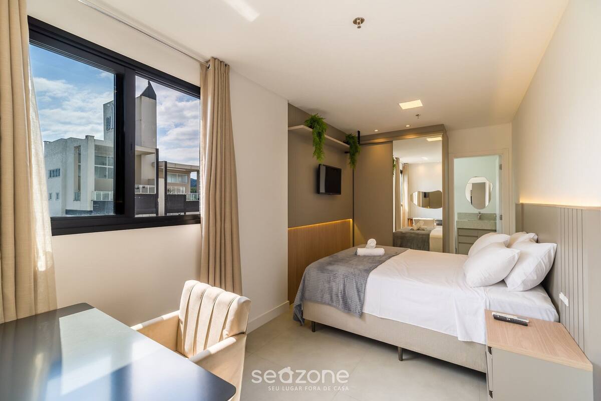 Apartamento | 2 quartos, Wi-Fi de cortesia, roupa de cama