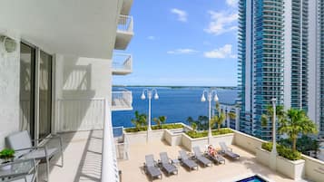 Luxury Condo, 1 Bedroom, Balcony, City View | Balcony