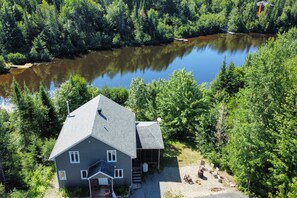 Exterior - Elliso : lake | ski | outdoor fire pit (Matawinie)