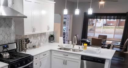 Corner Bungalow: Newly Renovated, Spacious & Open, Central & Convenient.