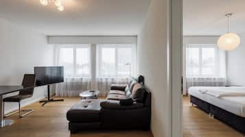Deluxe-Doppelzimmer | Wohnbereich