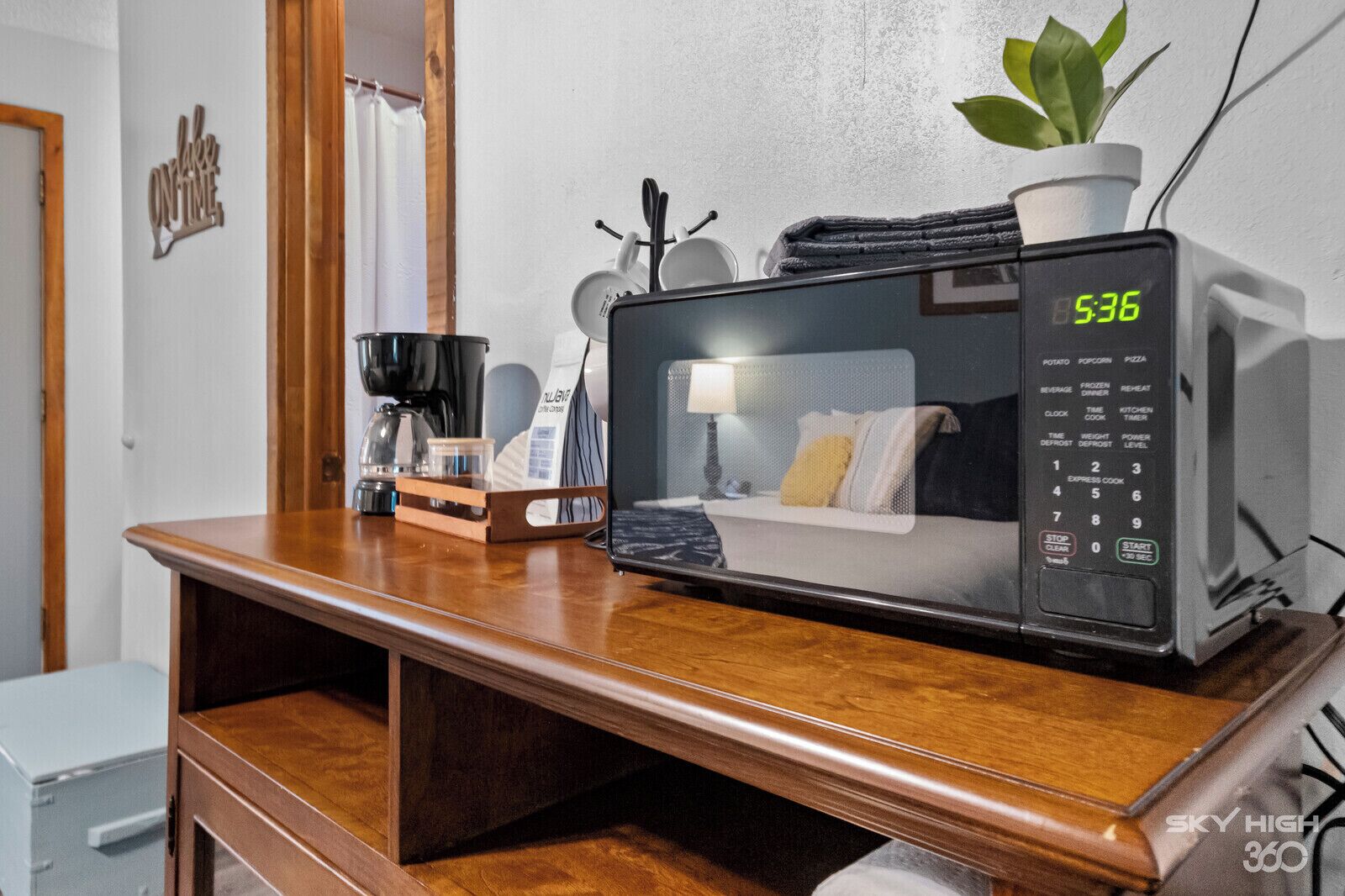 Restauration dans la chambre