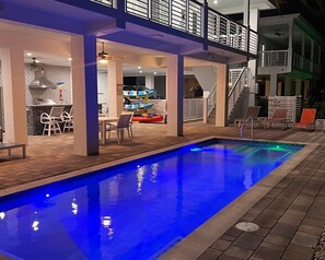 Luxury House, Private Bathroom, Ocean View | Outdoor pool | Outdoor pool, a heated pool