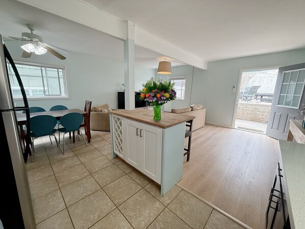 Apartment, Terrasse | Wohnbereich