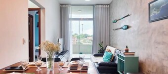  Modern apartment with barbecue near the seafront