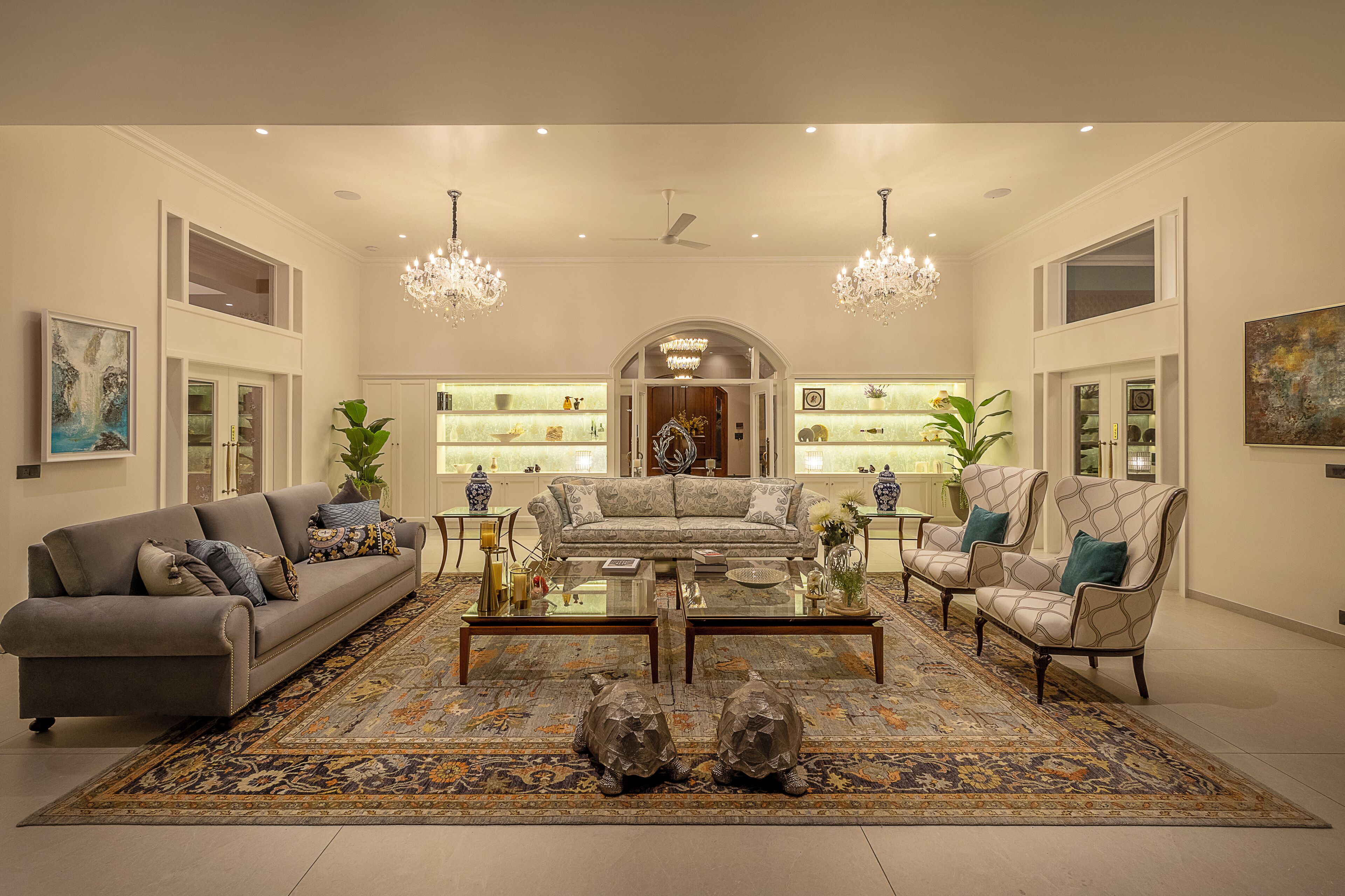 Área de sala de estar