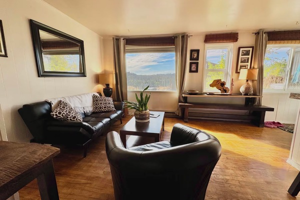 Smart TV, books, stereo