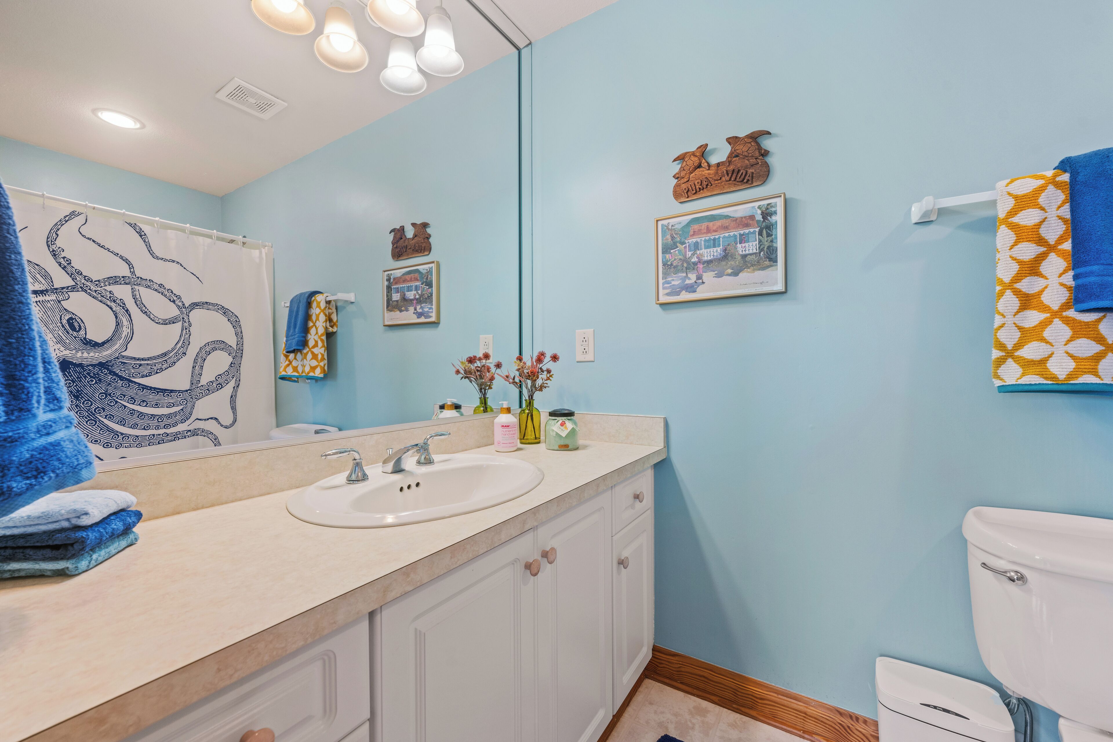 Queen Master Bath - Mid Level