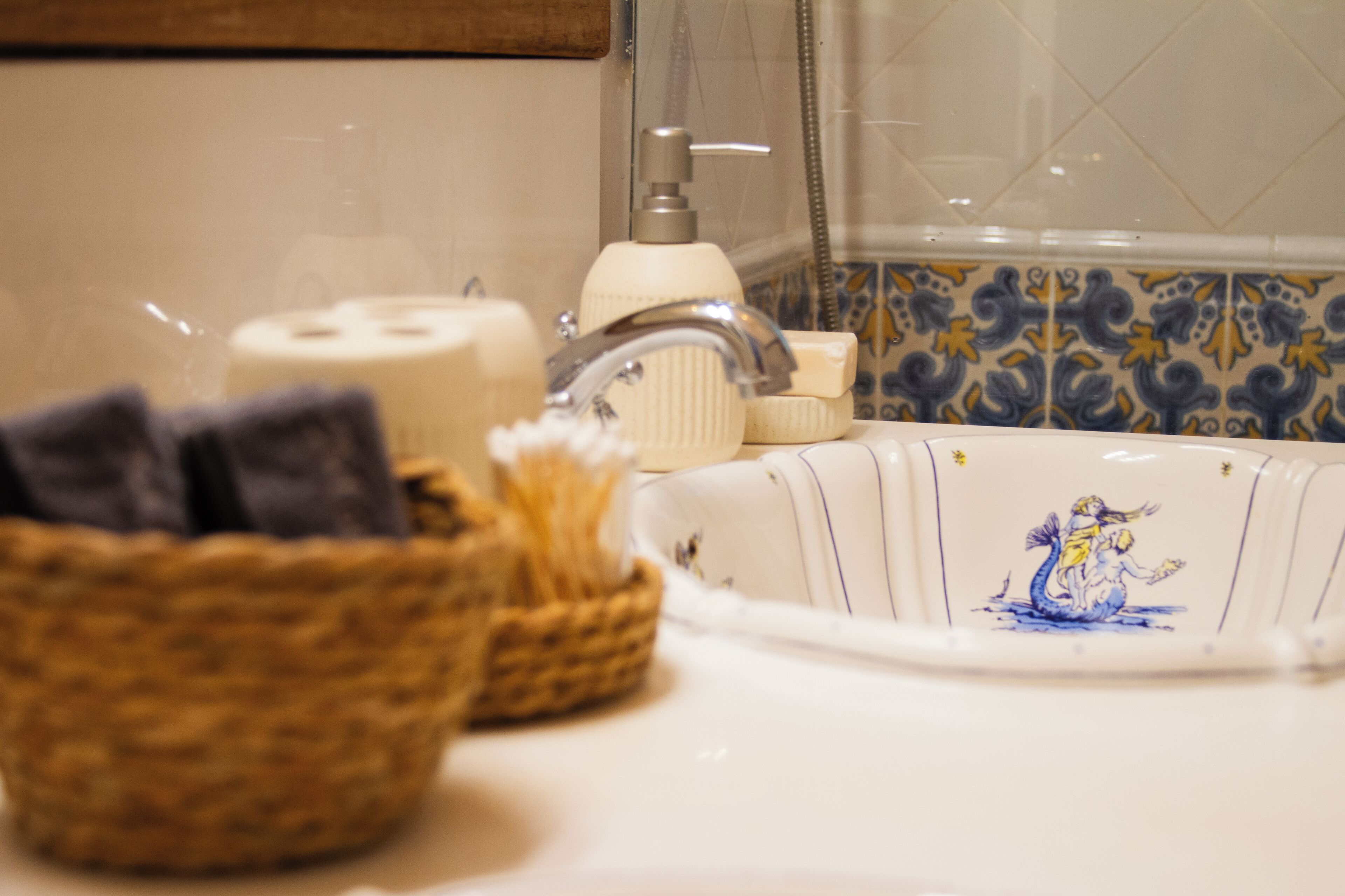 Dusche, Haartrockner, Bidet, Handtücher