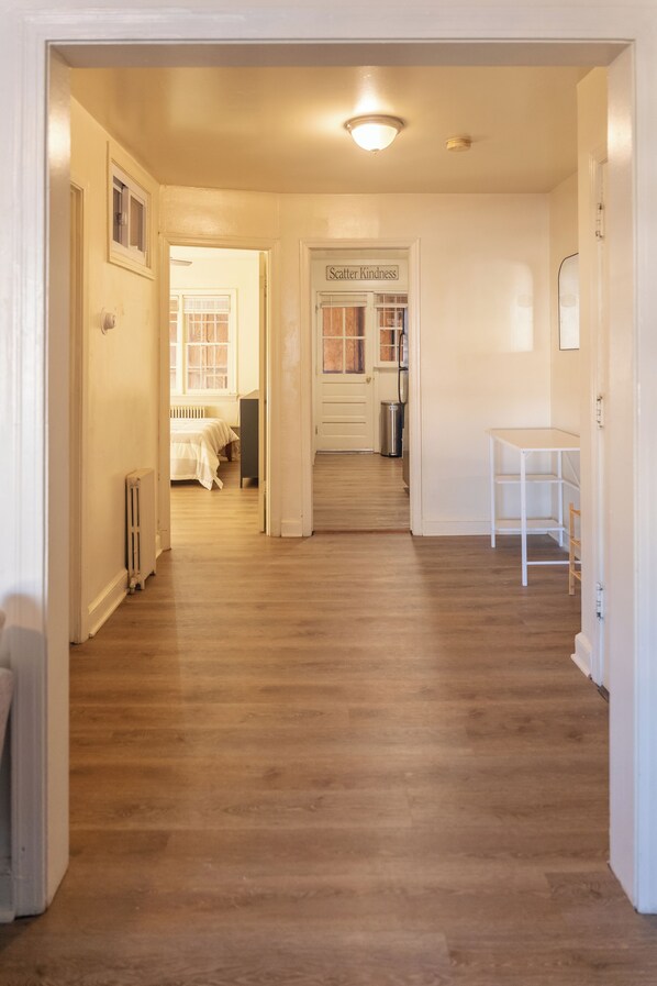 1 室のベッドルーム、ベッドシーツ