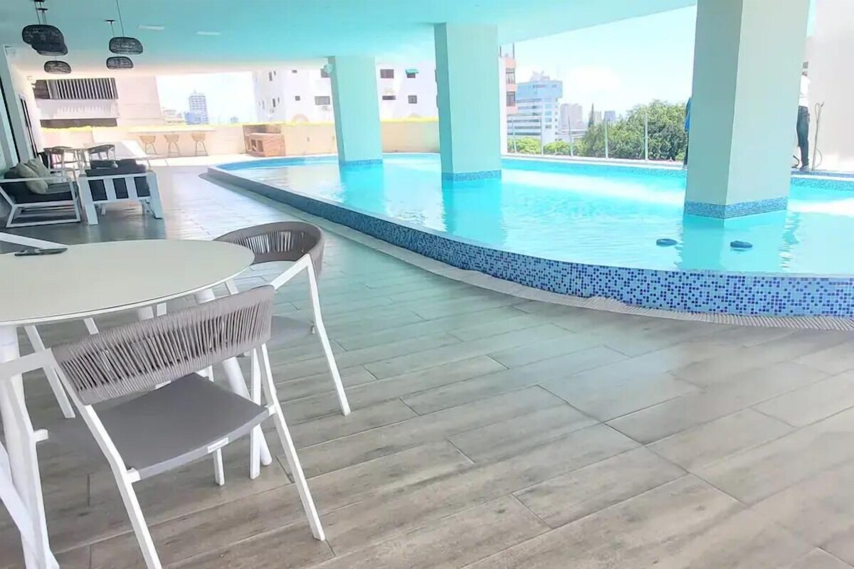 豪華公寓, 陽台, 城市景觀 | 1 間臥室、熨斗/熨衣板、免費無線上網