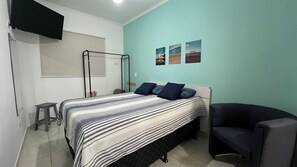 2 bedrooms, iron/ironing board, WiFi, bed sheets - 🐠 Apartment with barbecue/air conditioning Orla Itagua (Itaguá Ubatuba)