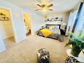 6 bedrooms, iron/ironing board, travel cot, free WiFi
