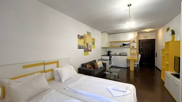 Setrika/meja setrika, tempat tidur bayi gratis, dan Wi-Fi gratis