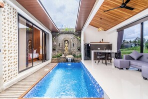 Vila, 1 quarto, vista para a piscina | Piscina | Piscina interna