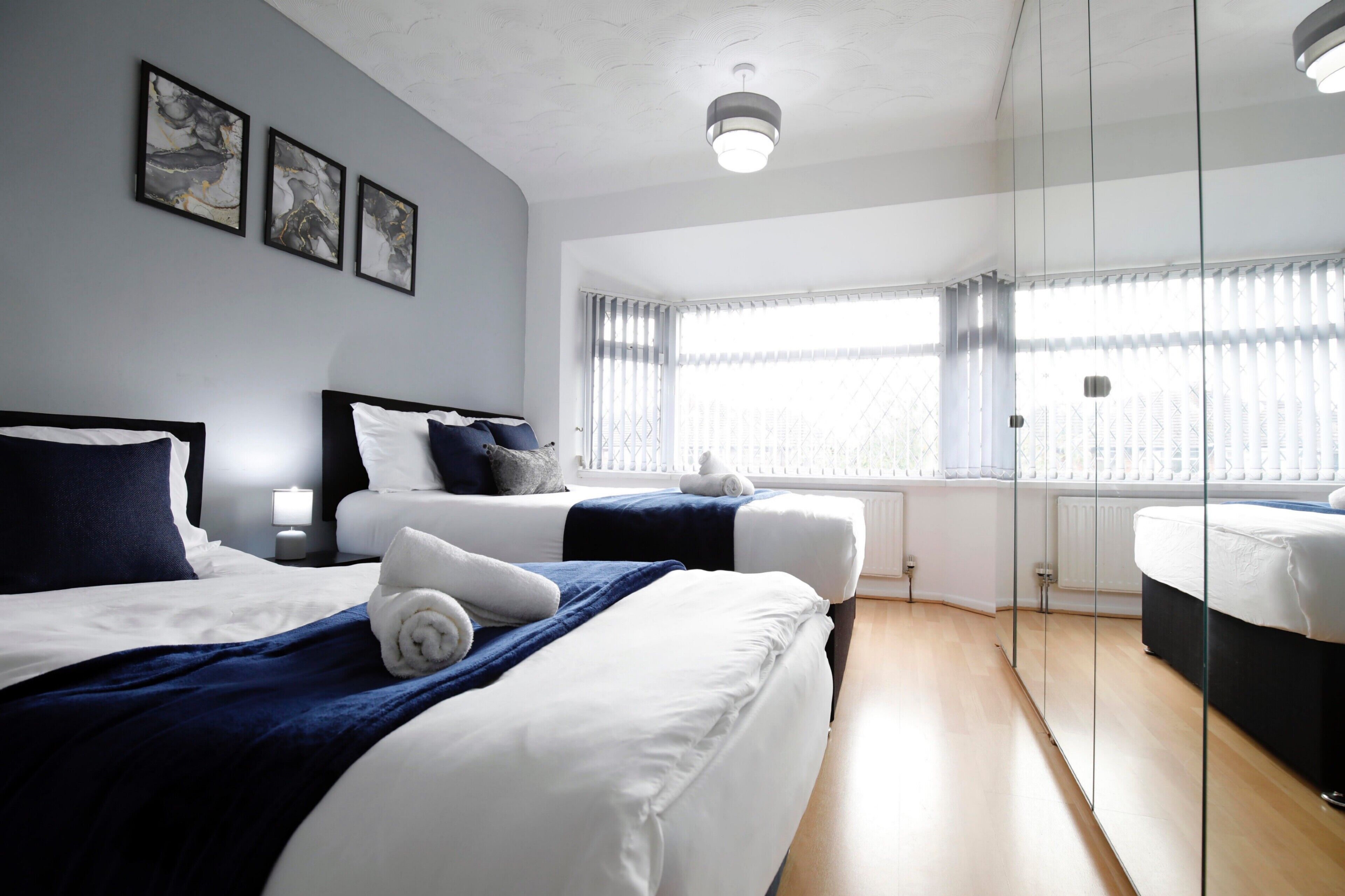 3 bedrooms, WiFi, bed sheets