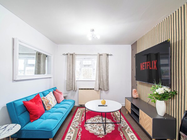 Smart TV - Welcome to Agape Apartment! Family- Friendly. CALLED HOME AWAY FROM HOME (Lowedges)