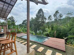 Pool - Nestled in the tranquil hills of Kubu Village, Bangli. The private pool villa. (Bali)