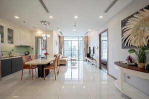 Family Apartment, 2 Bedrooms, Balcony, Courtyard View | Room amenity - Vinhomes Central Park Apartment by Hava  (Ho Chi Minh City)