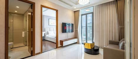 Departamento Deluxe, 1 habitación, balcón, vista al patio | Servicios de la habitación