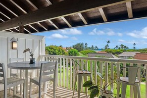Outdoor dining - Kiahuna Plantation 97 - Ocean View Tropical Escape (Koloa)