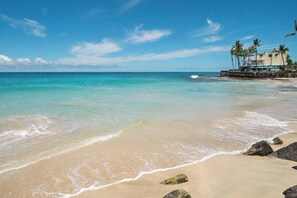 Am Strand, Liegestühle, Strandtücher