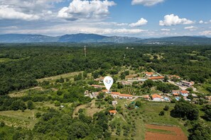 Family House, Multiple Bedrooms (House Papinka with Private Pool &) | Aerial view - House Papinka With Private Pool & Garden (Sveta Nedelja)