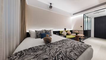 1 makuuhuone, pimennysverhot, silitysrauta/-lauta, ilmainen Wi-Fi