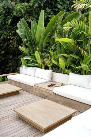 Terrace/patio - Sacred and Temple Bungalow (Canggu)