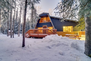 Exterior - Studio Steps to Kenai River w/ Fire Pit! (Sterling)