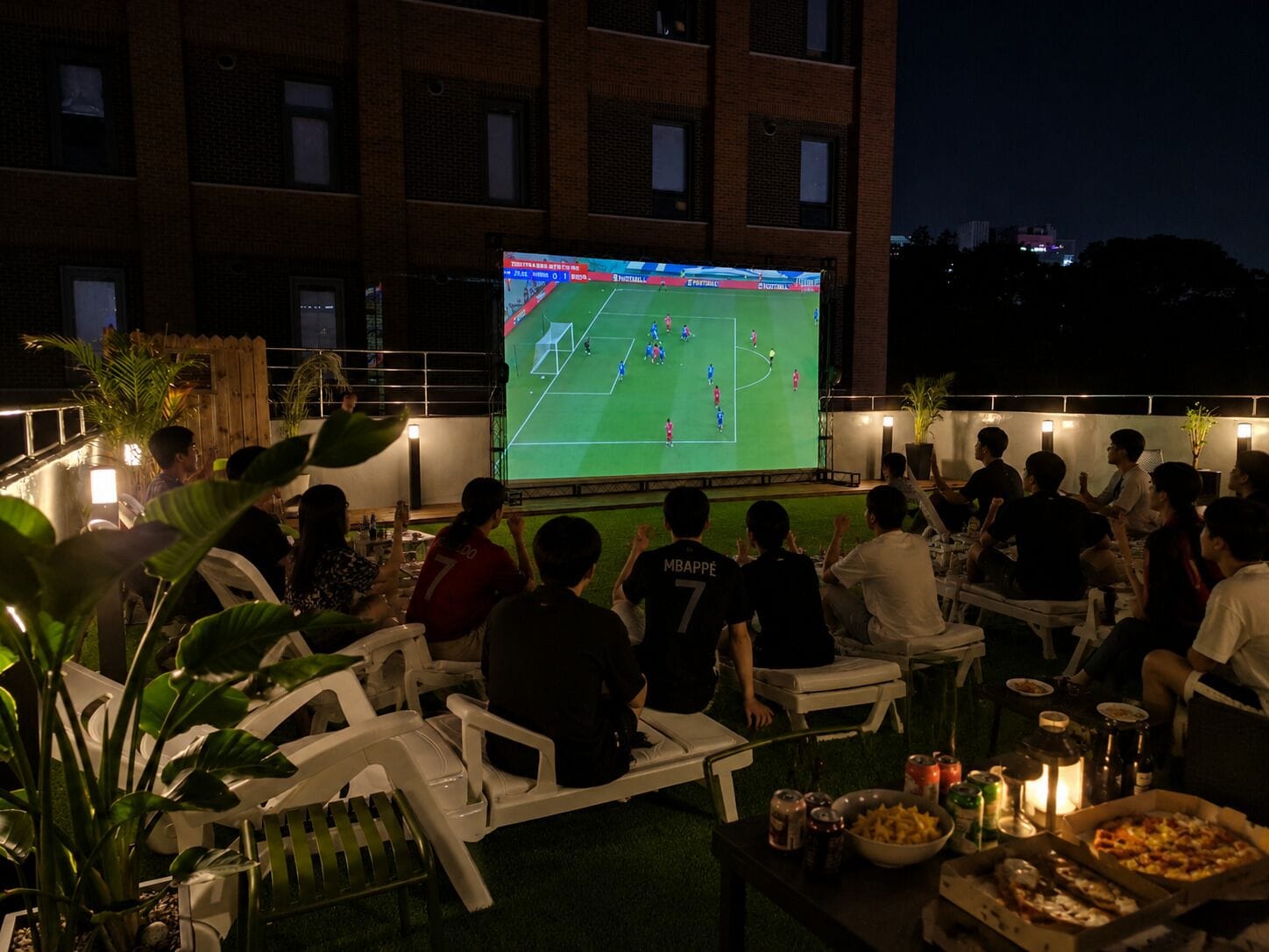 Rooftop terrace
