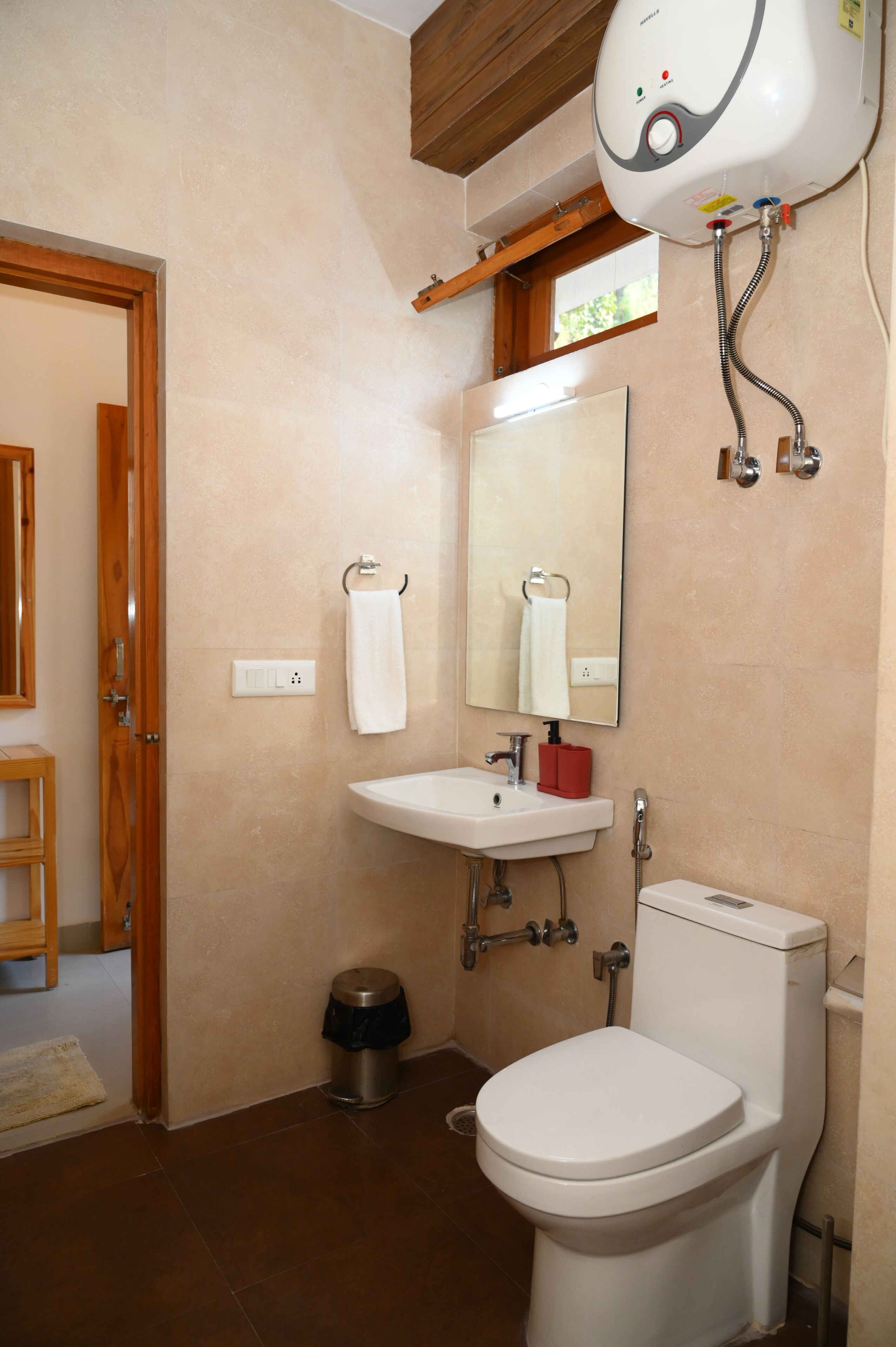 Dusj, såpe, sjampo og toalettpapir