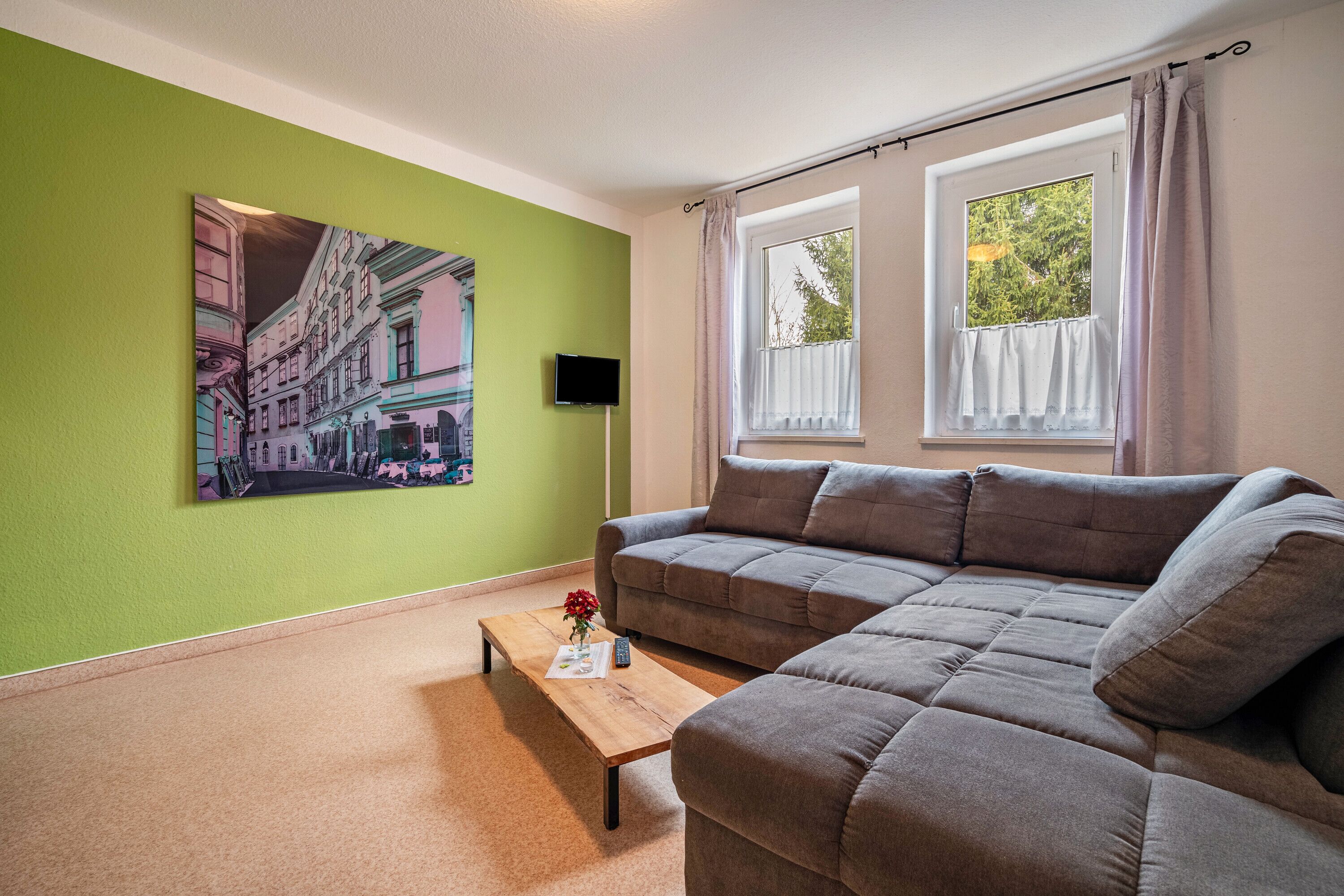 Télévision, table de tennis de table