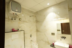 Executive Room | Bathroom | Shower, slippers, towels, soap - Hotel V Inn Studio (Jaipur)