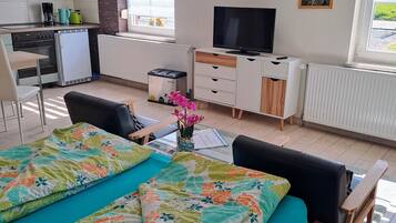 1 Schlafzimmer, kostenloses WLAN, BettwÀsche