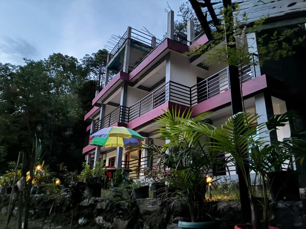 Fassade der Unterkunft